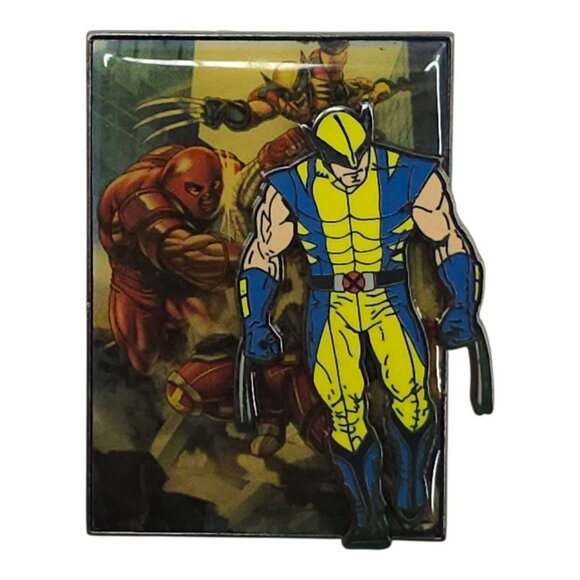 Universal Studios 2008 Marvel Wolverine Limited Edition 500 3-D Pin Pinback - Picture 1 of 12
